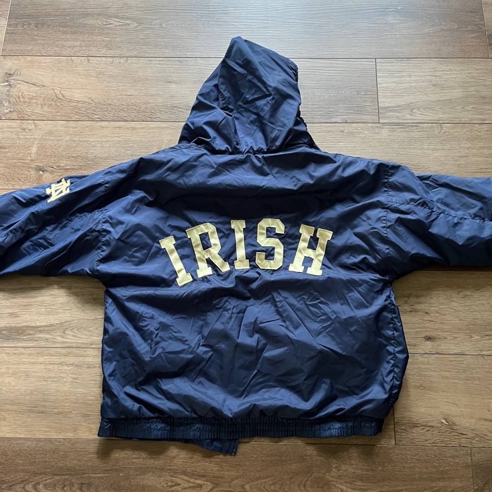 Vintage Embroidered Notre Dame Jacket